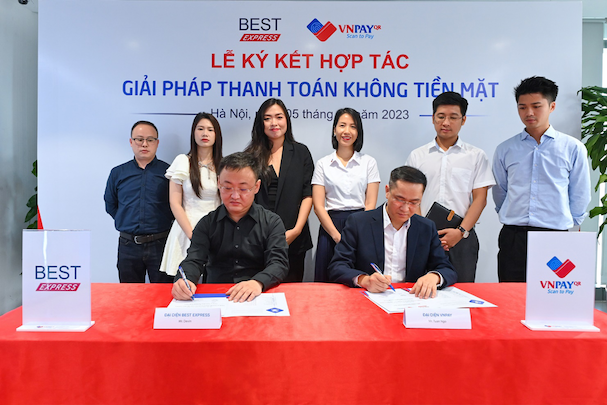 BEST Express. Việt Nam hợp tác VNPAY triển khai hình thức thanh toán VNPAY-QR