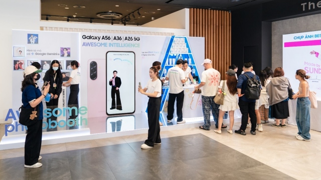 Sắc Hồng mới trên Galaxy A56 5G chính thức trình làng, HIEUTHUHAI cùng Samsung “đốt nóng” mùa hè